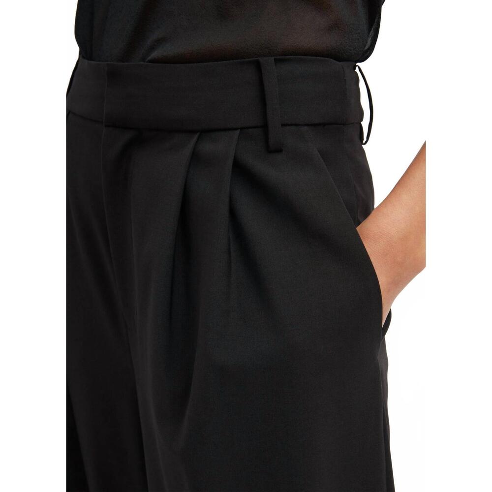 NEW TIBI tropical wool stella pant in black - Picture 4 of 6